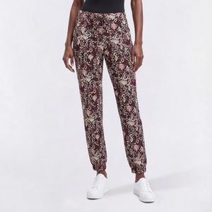 Womens Scarlet Love Ikat Drawstring Tie Joggers